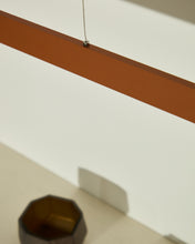 Load image into Gallery viewer, Boadella aluminium ceiling lamp with terracotta painted finish - image 3