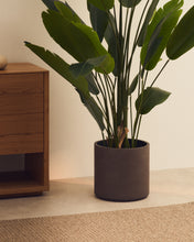 Load image into Gallery viewer, Sintina set of 3 grey cement and fiberglass plant pots Ø 23 cm / Ø 27.5 cm / 32 cm - image 3