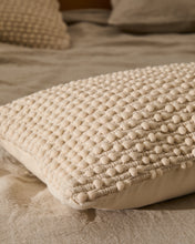 Load image into Gallery viewer, Mascarell white cotton and polyester cushion cover 40 x 60 cm - image 3