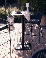 Load image into Gallery viewer, Esilda high table in black with metal leg in a painted black finish 60 x 60 x 96 cm - image 3