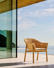 Load image into Gallery viewer, Galea chair in FSC 100% solid teak wood and synthetic rattan - image 9