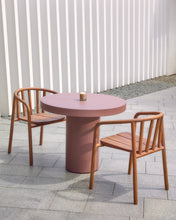 Load image into Gallery viewer, Aiguablava terracotta cement round table Ø90cm - image 2