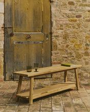 Load image into Gallery viewer, Safara solid recycled teak bench 150 cm - image 3