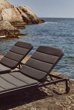 Load image into Gallery viewer, Marcona aluminium sun lounger in a black paint finish - image 7