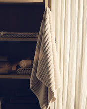 Load image into Gallery viewer, Navira 100% cotton beige hand towel 50 x 90cm - image 6