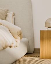 Load image into Gallery viewer, Martina bed cover in ecru chenille for mattress 90 x 200cm - image 2