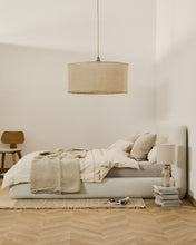 Load image into Gallery viewer, Martina bed with removable cover in ecru chenille for mattress 160 x 200cm - image 7
