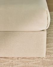 Load image into Gallery viewer, Nelzi ecru chenille ottoman bed base with removable cover for 160 x 200cm mattress FSC 100% - image 12