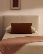 Load image into Gallery viewer, Blok ecru headboard with removable cover for bed up to 90cm - image 3