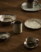 Load image into Gallery viewer, Alenia dessert plate in grey ceramic - image 4