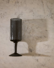Load image into Gallery viewer, Obila wine glass made of blue recycled glass - image 3