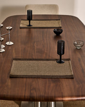 Load image into Gallery viewer, Briven set of 2 black 100% cotton tablecloths 35 x 50cm - image 4