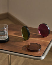 Load image into Gallery viewer, Obila set of 4 multicoloured recycled glass coasters - image 2