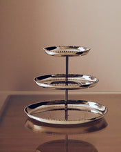 Load image into Gallery viewer, Nirela 3-tier stainless steel tray - image 2