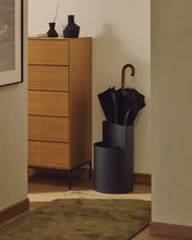 Load image into Gallery viewer, Atin dark grey metal large umbrella stand - image 2