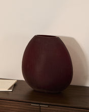 Load image into Gallery viewer, Rovena burgundy glass vase 33.5 cm - image 4