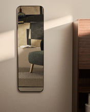 Load image into Gallery viewer, Marco black metal mirror 55.5 x 150.5cm - image 6