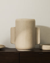 Load image into Gallery viewer, Mireni papier-mâché vase beige 38 cm - image 3