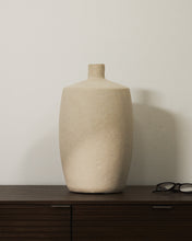 Load image into Gallery viewer, Mireni papier-mâché vase beige Ø 39 cm - image 5