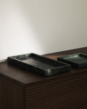 Load image into Gallery viewer, Serela tray in green marble 18 x 18 cm - image 3