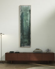 Load image into Gallery viewer, Selnar green abstract picture 182 x 47cm - image 3