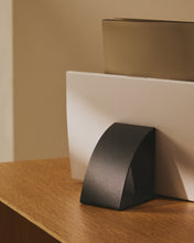 Load image into Gallery viewer, Mistra Black iron bookend - image 2