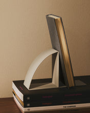 Load image into Gallery viewer, Mistra beige iron bookend - image 2