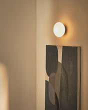 Load image into Gallery viewer, Bamila wall lamp in smoked glass and nickel Ø15cm - image 4