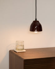 Load image into Gallery viewer, Drava ceiling lamp in burgundy ceramic - image 2