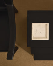 Load image into Gallery viewer, Litto set of 3 black, lacquered MDF nesting tables 60 x 40 / 51 x 36 / 42 x 31 cm - image 4