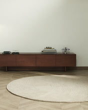 Load image into Gallery viewer, Domm beige wool rug, Ø 200 cm - image 3