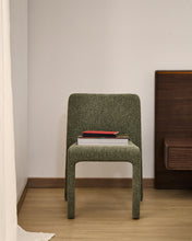 Load image into Gallery viewer, Loria green chenille stackable chair FSC 100% - image 9