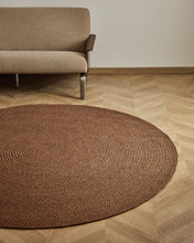 Load image into Gallery viewer, Rug Despas in synthetic fibers terracotta Ø200 cm - image 2