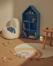 Load image into Gallery viewer, Tadea Round Rug cotton multicolor rainbow Ø 100 cm - image 2