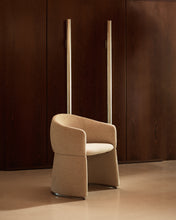 Load image into Gallery viewer, Bosca beige chenille chair - image 5