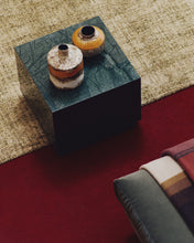 Load image into Gallery viewer, Sorein side table in green marble 50 x 50 cm - image 6