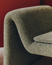 Load image into Gallery viewer, Melvia green chenille armchair - image 6