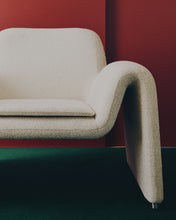 Load image into Gallery viewer, Melvia beige chenille armchair - image 6