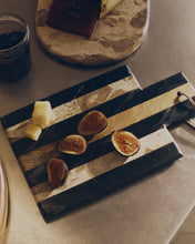 Load image into Gallery viewer, Surne serving board in black, brown and beige marble 30 x 18 cm - image 3