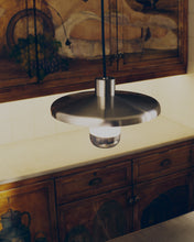 Load image into Gallery viewer, Nuvira ceiling lamp in light grey brushed metal - image 2