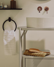 Load image into Gallery viewer, Arely bathroom vanity unit with steel structure and white lacquered MDF 60 x 40cm - image 6