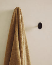 Load image into Gallery viewer, Arely set of 2 solid beech wood hangers with black lacquer finish 6.5 cm/10 cm
