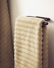 Load image into Gallery viewer, Navira 100% cotton beige face towel 30 x 50cm - image 5