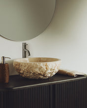 Load image into Gallery viewer, Orvane beige marble countertop washbasin Ø 40cm - image 2