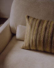 Load image into Gallery viewer, Veliro beige chenille 3-seater sofa with black steel legs 240cm FSC Mix Credit - image 6