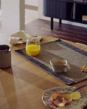 Load image into Gallery viewer, Briven set of 2 black 100% cotton tablecloths 35 x 50cm - image 2