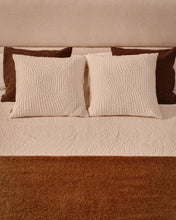 Load image into Gallery viewer, Raylo set of 2 100% cotton cushion covers with structure and stripes 50 x 50 cm - image 2