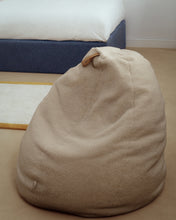 Load image into Gallery viewer, Vicka pouffe in beige bouclé, Ø 70 cm - image 3