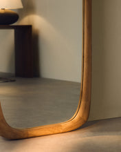 Load image into Gallery viewer, Alura teak wood mirror 158 x 61cm FSC 100% - image 4