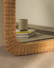 Load image into Gallery viewer, Zilna rattan mirror 58 x 79cm - image 4